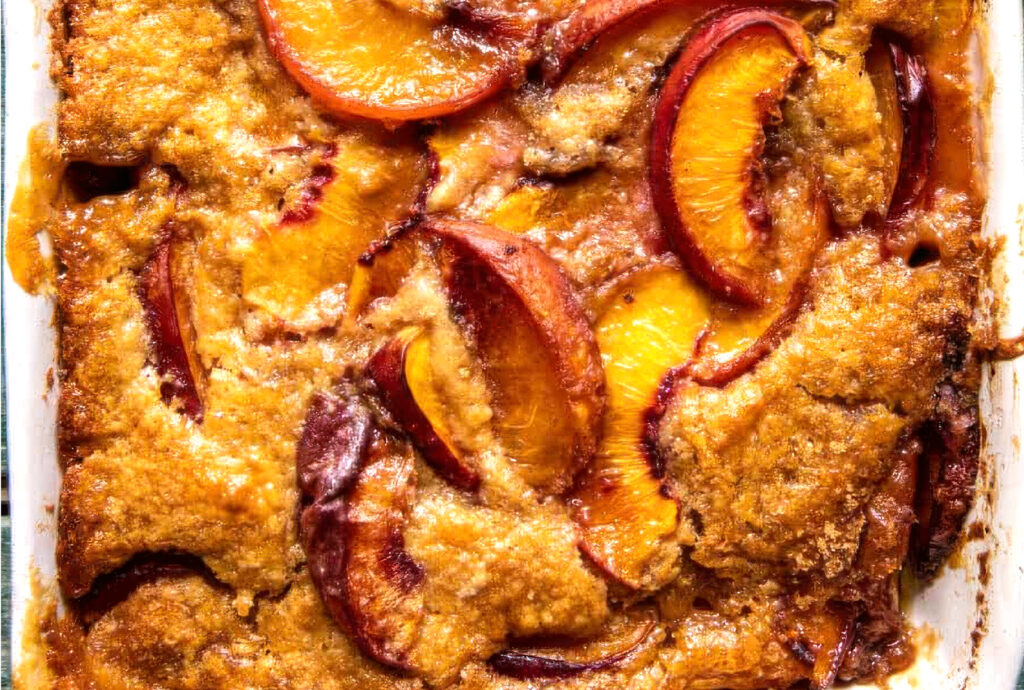California Peach Cobbler