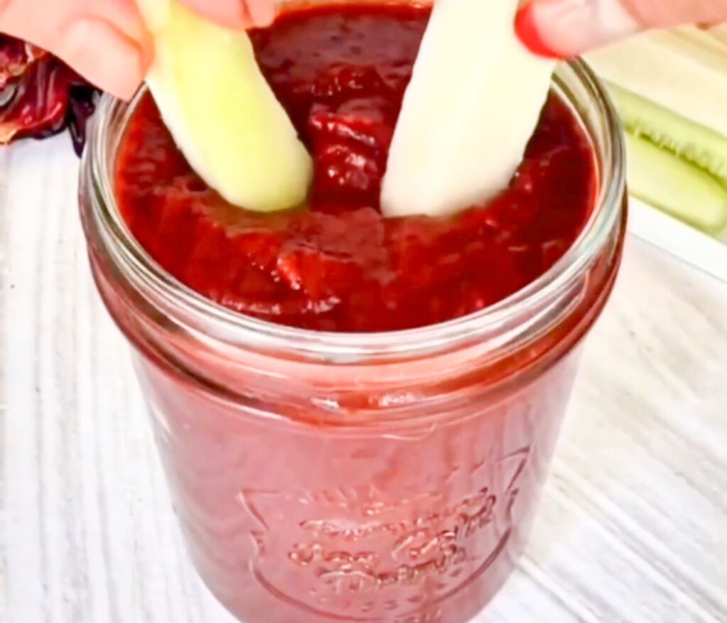 Chamoy Probiótico con Nectarinas fermetada